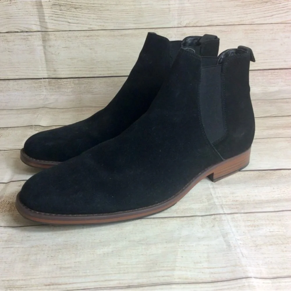 Sonoma Kristopher black suede leather Chelsea boot. Size 11
